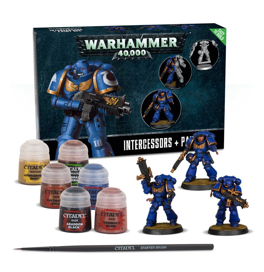 Assault intercessors paint set как красить