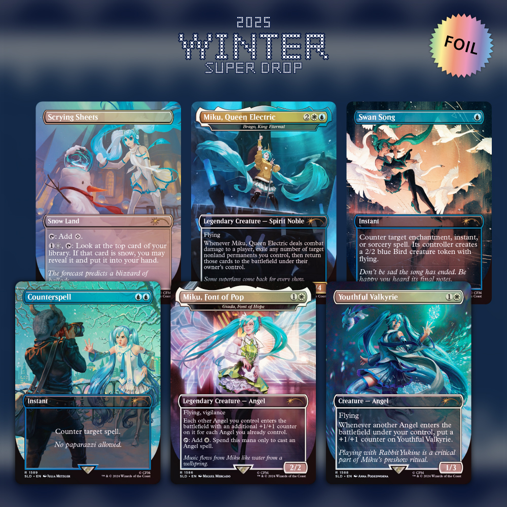 Secret Lair x Hatsune Miku: Winter Diva EN Foil Edition