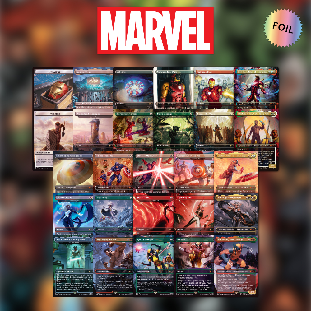 Marvel Super Drop Bundle Foil Edition